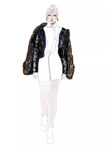 从线稿到效果图 25款服装效果图上色步骤全解析